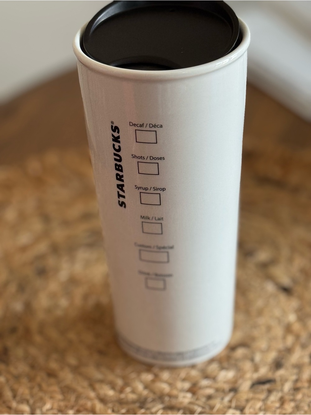 Starbucks Ceramic 2016 Travel Tumbler Rare 16 oz - Picture 2 of 5